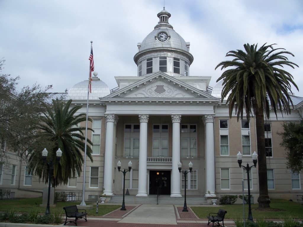 Old Polk County Courthouse in Bartow Florida